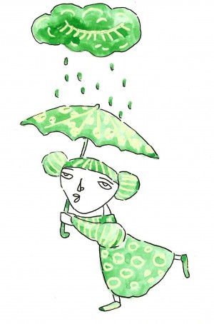 lady rain by charles djalu